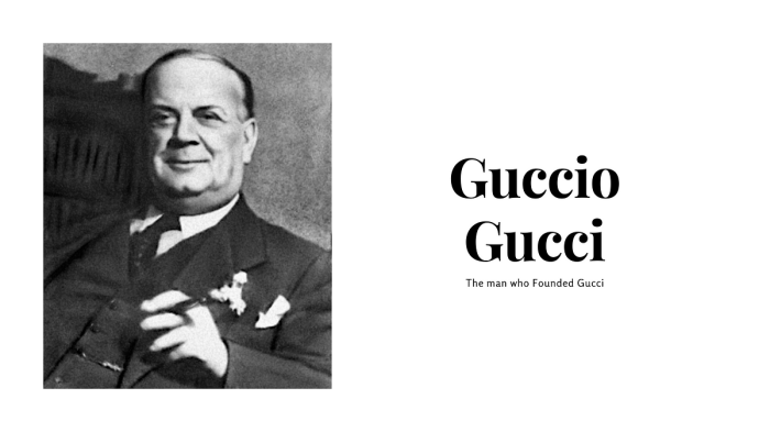 Biografi guccio gucci