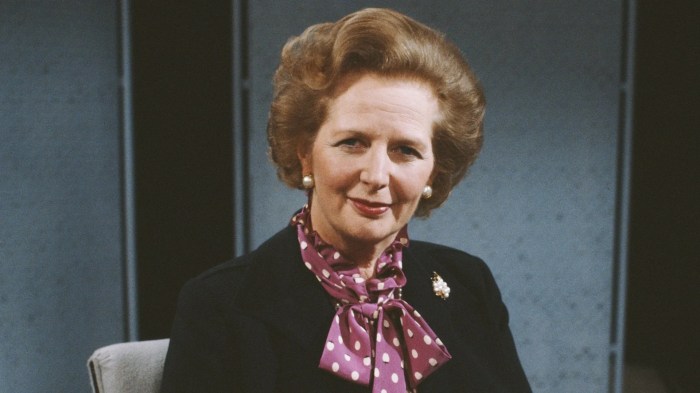 Thatcher margaret besi dobrak inggris politik sang susu dijuluki perampas