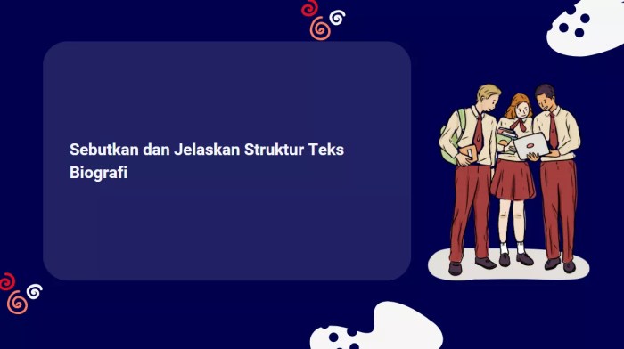 Mengenal teks biografi pengertian ciri struktur unsur dan contohnya