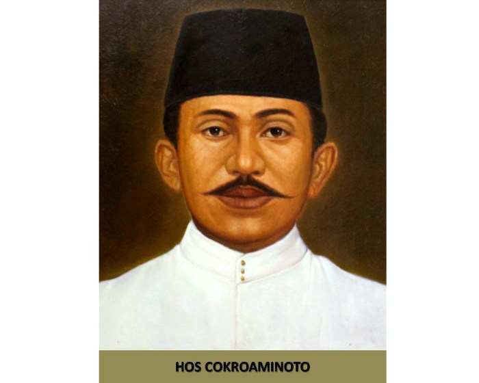 Tjokroaminoto cokroaminoto oemar sarekat hadji hos soekarno raden sejarah haji biografi 1882 1934 1916 bangsa bersikap 1912 pemerintah sedikit moderat