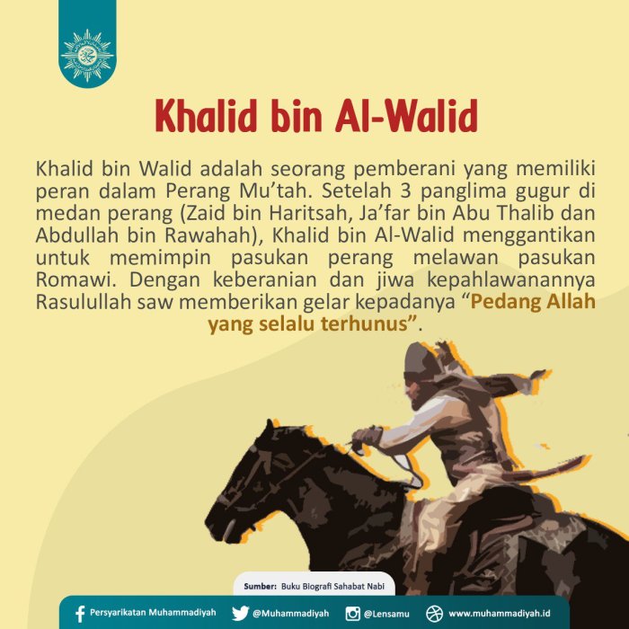Walid khalid bin perang panglima islam ksatria pedang allah tak ibn khaled yarmuk masuk mselim3 pejuang kisah berperang teknik islamnya