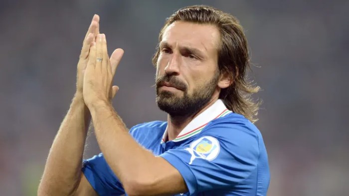 Biografi andrea pirlo playmaker