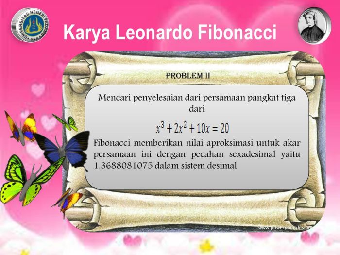Fibonacci el leonardo número áureo ppt powerpoint presentation