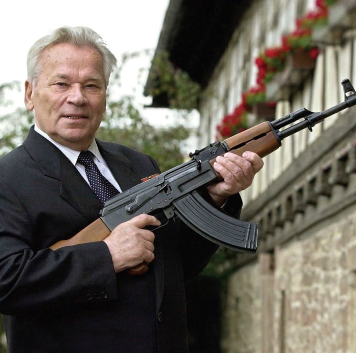 Biografi mikhail kalashnikov penemu senjata ak 47
