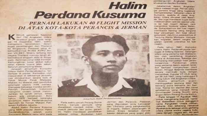 Biografi halim perdanakusuma