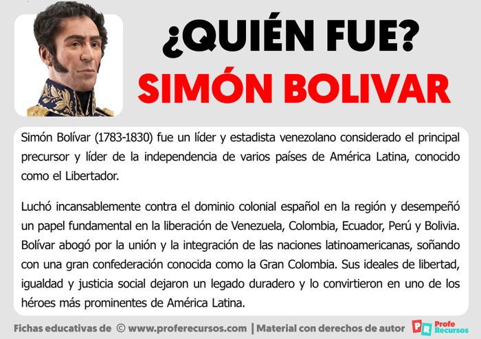 Biografi simon bolivar
