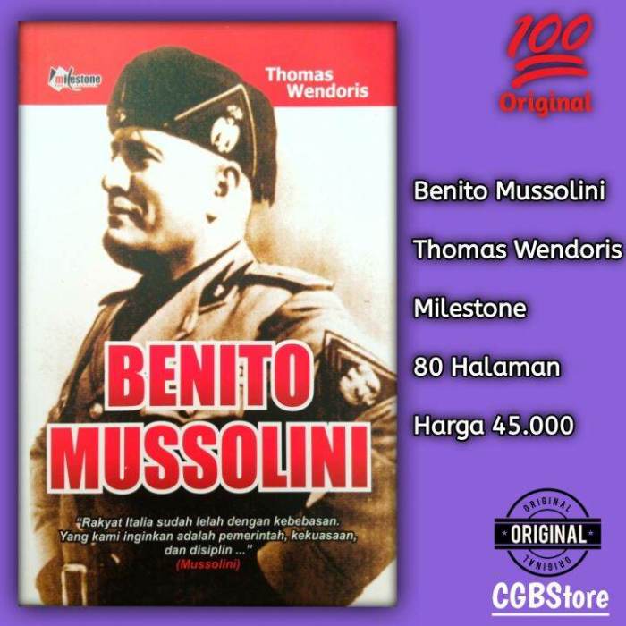Mussolini benito fue