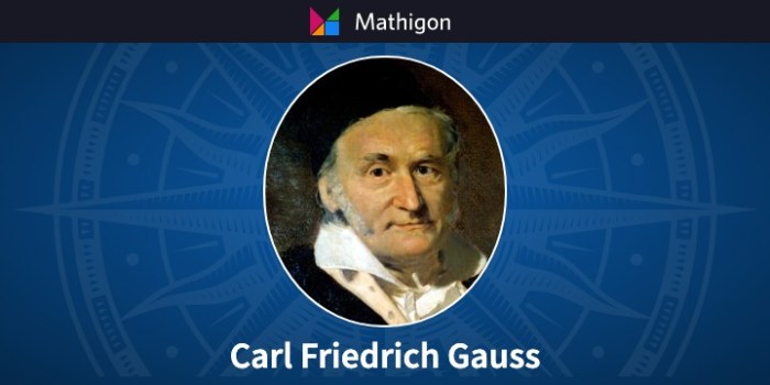 Biografi carl friedrich gauss
