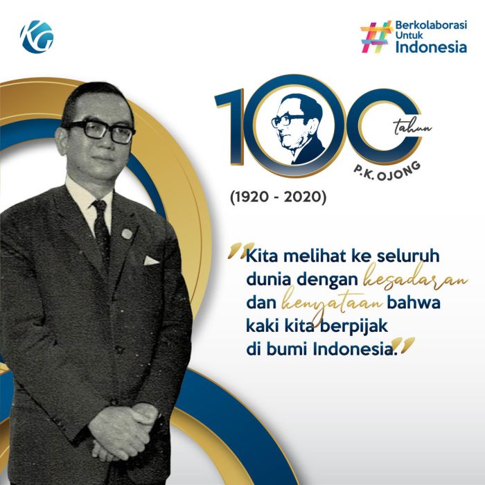 Biografi pk ojong pendiri surat kabar