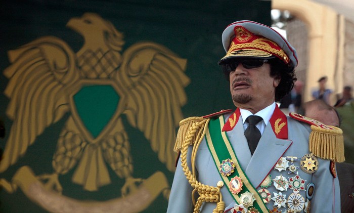 Biografi moammar khadafi diktator libya