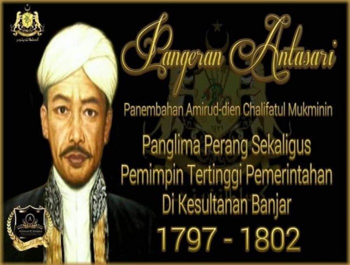Pangeran antasari pahlawan biografi banjar meninggal tangi lahir 1809 bayan hindia 1862 kesultanan 1797 belanda kayu Biografi pangeran antasari