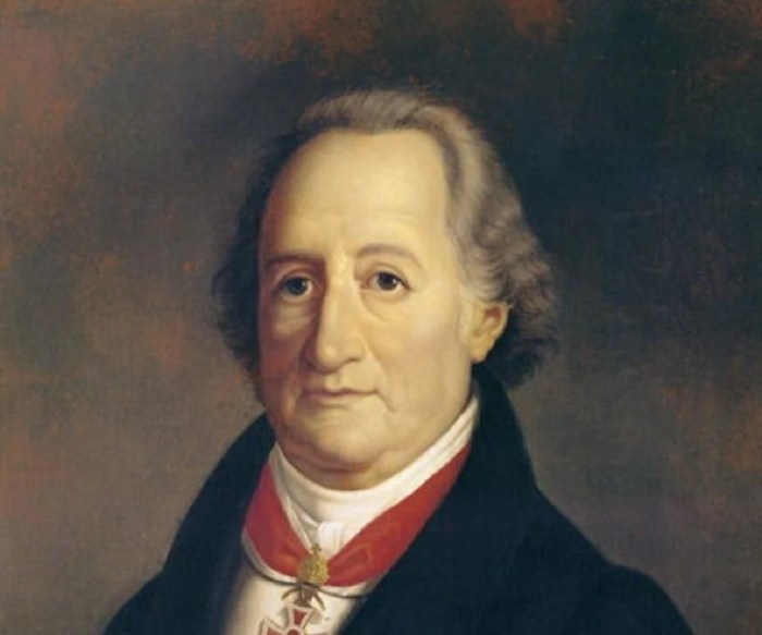 Goethe wolfgang terbesar biografi tokoh sastrawan dunia johann lukisan berusia jerman Biografi johann wolfgang von goethe