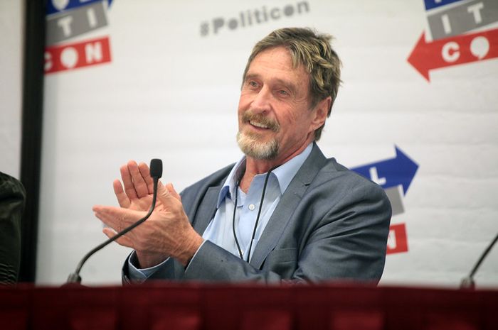 Mcafee pendiri antivirus tewas bunuh penjara diri acara tanggal menyimak