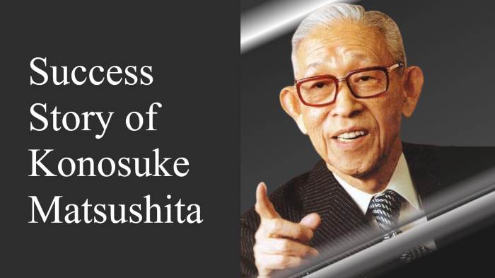 Biografi konosuke matsushita pendiri