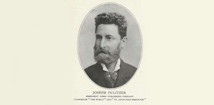 Biografi joseph pulitzer perintis