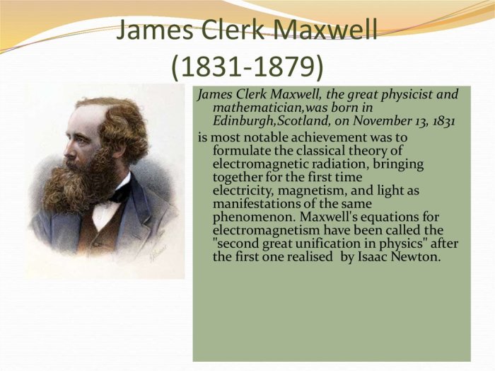 Biografi james clerk maxwell