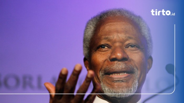 Biografu kofi anan mantan sekjen pbb