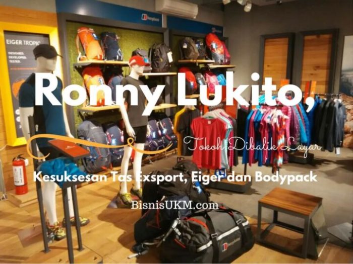 Biografi ronny lukito pengusaha tas