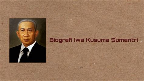 Kesimpulan Biografi Ida Kusumasumantri