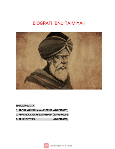 Gambar Kontroversi Ibn Taimiyah