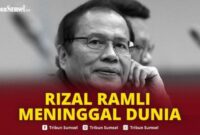 RizalRamlimantanMenteriKeuanganmeninggalduniadiRumah Biografi dan profil rizal ramli ahli ekonomi indonesia