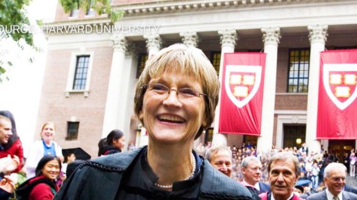 Biografi drew faust rektor universitas