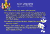 Teori konvergensi Teori nativisme empirisme konvergensi