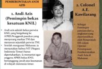 Pemberontakan belakang latar sejarah andi azis Pemberontakan belakang latar sejarah andi azis